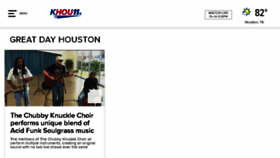 What Greatdayhouston.com website looked like in 2018 (5 years ago)