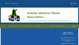 What Gmtatennis.org website looked like in 2018 (5 years ago)
