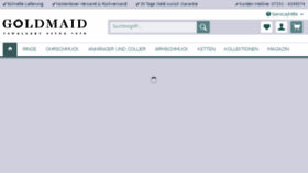 What Goldmaid.de website looked like in 2018 (5 years ago)