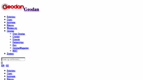 What Geodan.nl website looked like in 2018 (5 years ago)
