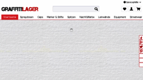 What Graffitilager.de website looked like in 2018 (5 years ago)