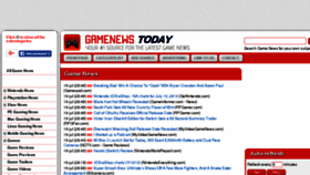 What Gamenews-today.com website looked like in 2018 (5 years ago)
