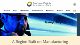 What Gosouthernvirginia.com website looked like in 2018 (5 years ago)