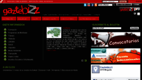 What Gaztebizz.eus website looked like in 2018 (6 years ago)