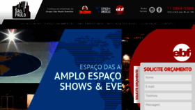 What Gruposaopauloeventos.com.br website looked like in 2018 (5 years ago)