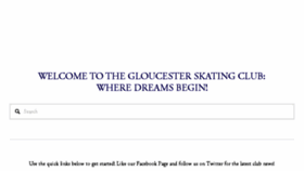 What Gloucesterskatingclub.ca website looked like in 2018 (5 years ago)
