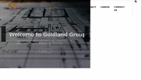 What Goldlandgroup.co.id website looked like in 2018 (5 years ago)