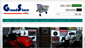 What Grandstore.it website looked like in 2018 (5 years ago)