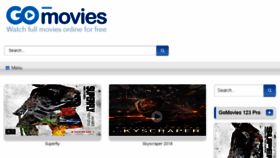 What Gomovies123.pro website looked like in 2018 (5 years ago)