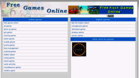 What Games-free-online.net website looked like in 2018 (5 years ago)