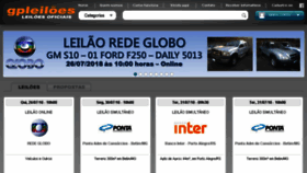 What Gpleiloes.com.br website looked like in 2018 (5 years ago)