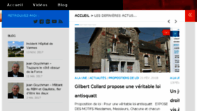 What Gilbertcollard.fr website looked like in 2018 (5 years ago)
