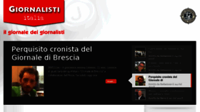 What Giornalistitalia.it website looked like in 2018 (5 years ago)