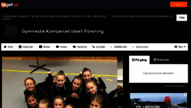What Gymnastikkompaniet.se website looked like in 2018 (5 years ago)