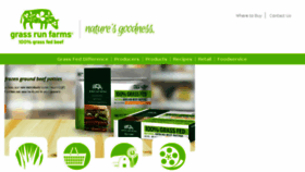 What Grassrunfarms.com website looked like in 2018 (5 years ago)