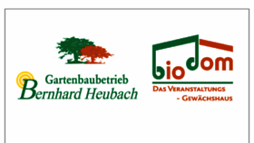 What Gartenbau-heubach.de website looked like in 2018 (5 years ago)