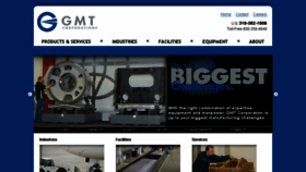 What Gmtcorporation.com website looked like in 2018 (5 years ago)
