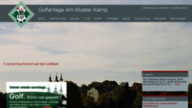 What Golfclub-am-kloster-kamp.de website looked like in 2018 (5 years ago)