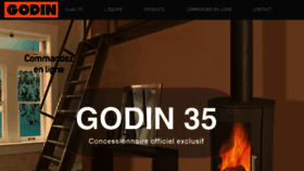 What Godin35.fr website looked like in 2018 (5 years ago)