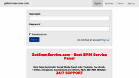 What Getsmmservice.com website looked like in 2018 (5 years ago)
