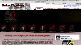 What Gokartsystem.pl website looked like in 2018 (5 years ago)
