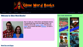 What Glowwordbooks.com website looked like in 2018 (5 years ago)