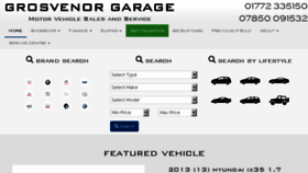 What Ggcars.co.uk website looked like in 2018 (5 years ago)