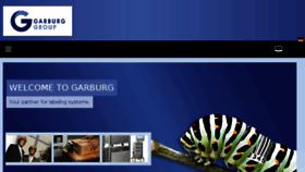 What Garburg.eu website looked like in 2018 (5 years ago)
