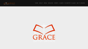 What Gracebaptistchurch.ca website looked like in 2018 (5 years ago)