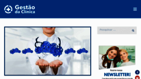 What Gestaodaclinica.com.br website looked like in 2018 (5 years ago)