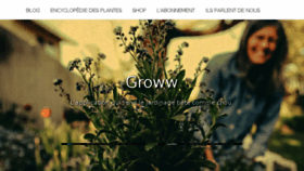 What Groww.fr website looked like in 2018 (5 years ago)