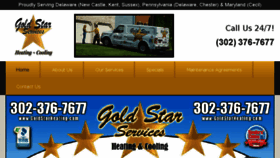 What Goldstarcooling.com website looked like in 2018 (6 years ago)