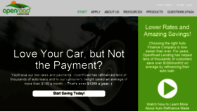What Getlowercarpayment.com website looked like in 2018 (5 years ago)
