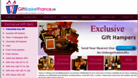 What Giftbasketfrance.fr website looked like in 2018 (5 years ago)