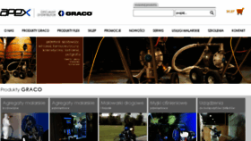 What Graco-apex.pl website looked like in 2018 (5 years ago)