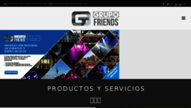 What Grupofriends.com website looked like in 2018 (5 years ago)