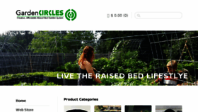 What Gardencircledesigns.com website looked like in 2018 (5 years ago)
