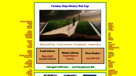 What Gochristianhelps.com website looked like in 2018 (5 years ago)