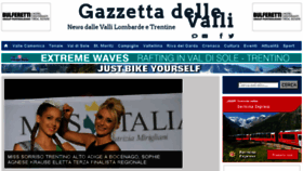 What Gazzettadellevalli.it website looked like in 2018 (5 years ago)