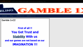 What Gamble1x2.com website looked like in 2018 (5 years ago)
