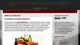 What Gourmetconmuchogusto.es website looked like in 2018 (5 years ago)