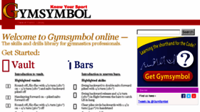 What Gymsymbol.com website looked like in 2018 (5 years ago)