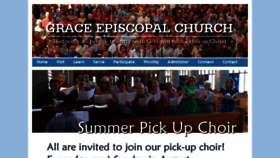 What Gracechurchgainesville.org website looked like in 2018 (5 years ago)
