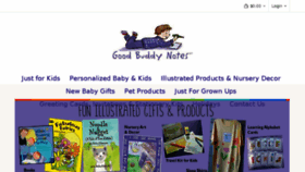 What Goodbuddynotes.com website looked like in 2018 (5 years ago)