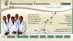 What Gastroenterologyconsultants.net website looked like in 2018 (5 years ago)