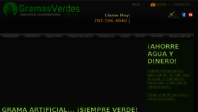 What Gramasverdespr.com website looked like in 2018 (5 years ago)
