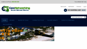 What Geonetworking.com website looked like in 2018 (5 years ago)
