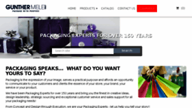 What Gunthermele.com website looked like in 2018 (6 years ago)