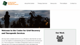 What Griefcounselor.org website looked like in 2018 (5 years ago)