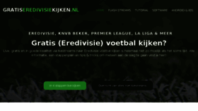 What Gratiseredivisiekijken.nl website looked like in 2018 (5 years ago)